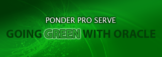 Going Green with Oracle