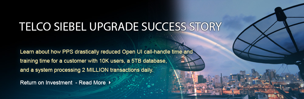 Telco Siebel Upgrade Success Story